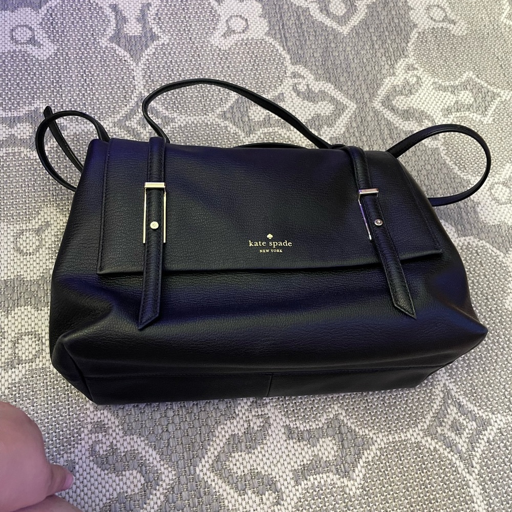 Kate Spade Black Satchel, Excellent Condition -Barely used